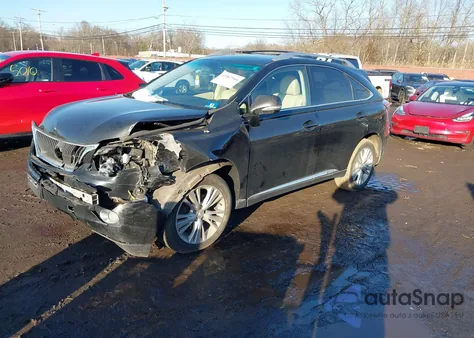 2010 Lexus Rx 450H from USA, damaged, VIN JTJBC1BA5A2411425